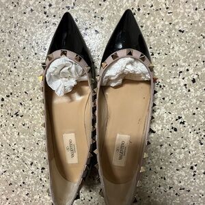 Valentino Black Studded Women's Shoes